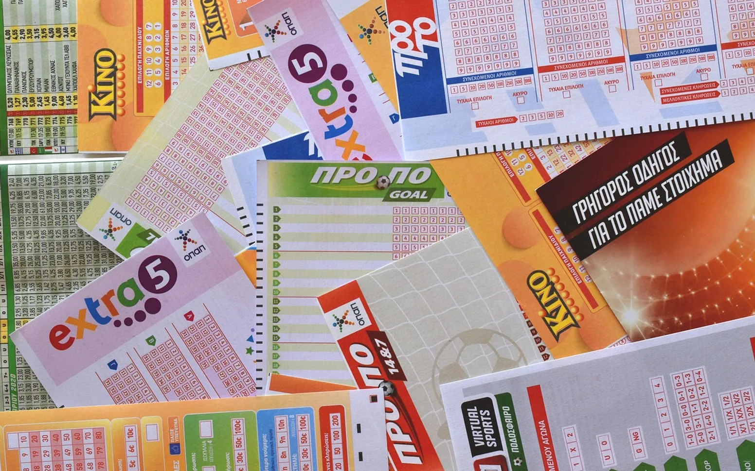 Bet, lotto and football
