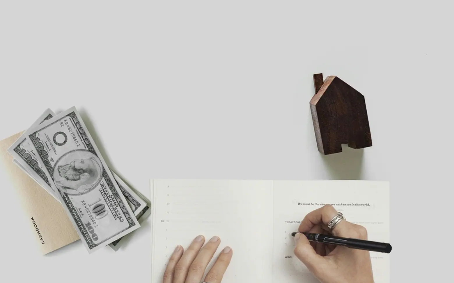 Mortgage, house and money