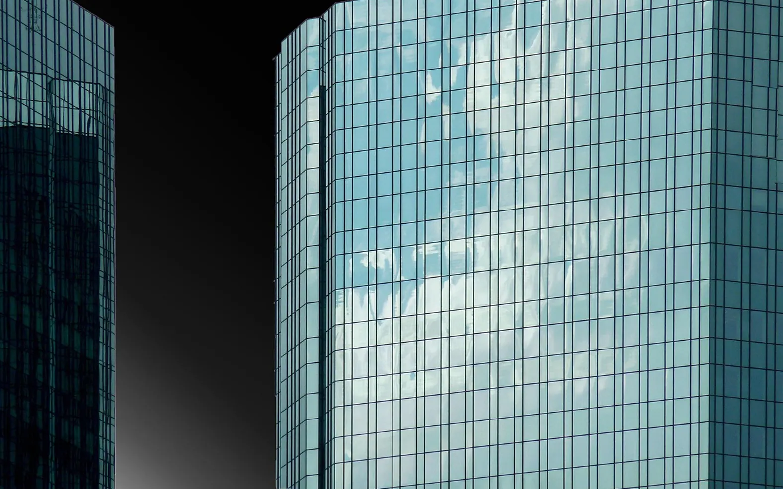 Skyscraper, frankfurt and building